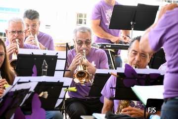 Concierto de la Banda Municipal de Telde por el 8M/FJS Fotografía.